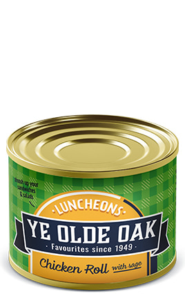 Ye Olde Oak Luncheons - Chicken Roll